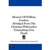 Memoir of William Gordon by William Gordon
