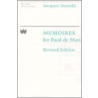 Memoires For Paul De Man door Professor Jacques Derrida
