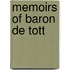 Memoirs Of Baron De Tott