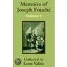 Memoirs Of Joseph Fouche door Leon Vallie