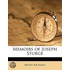 Memoirs Of Joseph Sturge