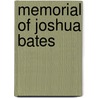 Memorial of Joshua Bates door Library Boston Public