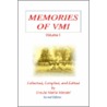 Memories Of Vmi:Volume I door Ursula Maria Mandel