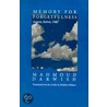 Memory For Forgetfulness door Mahmud Darwish