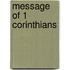 Message of 1 Corinthians