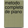Metodo Completo de Piano door Terry Burrows