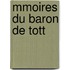 Mmoires Du Baron de Tott