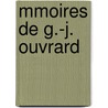 Mmoires de G.-J. Ouvrard by Gabriel-Julien Ouvrard
