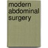 Modern Abdominal Surgery