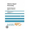 Modern Signal Processing by Unknown