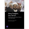 More Freedom Less Terror door Frederic Wehrey