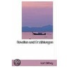 Novellen Und Erzahlungen by Karl Dilthey