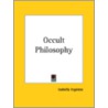 Occult Philosophy (1934) by Isabella Ingalese