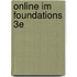 Online Im Foundations 3e