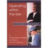 Operating Within The Law by Nicholas A. Peacock