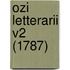 Ozi Letterarii V2 (1787)