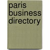 Paris Business Directory door Olajide Fashola Olajide