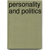 Personality And Politics door Onbekend