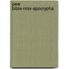 Pew Bible-nrsv-apocrypha door Not Available