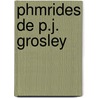 Phmrides de P.J. Grosley door Onbekend