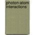 Photon-Atom Interactions