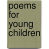 Poems For Young Children door Philip Hawthorn