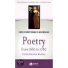Poetry From 1660 To 1780 door Robert Demaria Jr