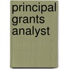 Principal Grants Analyst door Onbekend