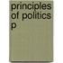 Principles Of Politics P