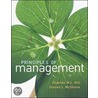 Principles of Management door Steven Lattimore McShane
