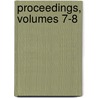 Proceedings, Volumes 7-8 by Washington Entomological S