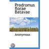 Prodromus Florae Batavae door Onbekend