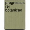 Progressus Rei Botanicae door Association Int