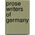 Prose Writers Of Germany