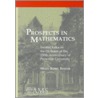 Prospects In Mathematics by Unknown