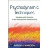 Psychodynamic Techniques door Karen J. Maroda