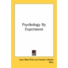 Psychology By Experiment door Onbekend