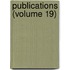 Publications (Volume 19)