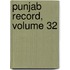 Punjab Record, Volume 32