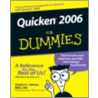Quicken 2006 For Dummies by Ted Padova