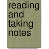 Reading And Taking Notes door Open University Course Team