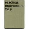 Readings Macroecons 2e P by Tim Jenkinson