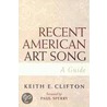 Recent American Art Song by Paul Sperry
