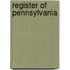 Register of Pennsylvania