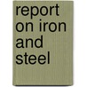 Report on Iron and Steel door William Phipps Blake