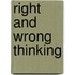 Right And Wrong Thinking
