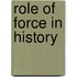 Role Of Force In History