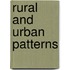 Rural and Urban Patterns
