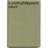 S-Comt-Philippians Cduni door Chuck Missler