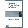 Seven Principles Of Man. door Besant Annie.